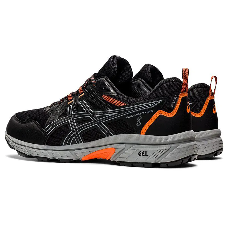 Asics GEL-VENTURE 8 Waterproof Black/Orange-1